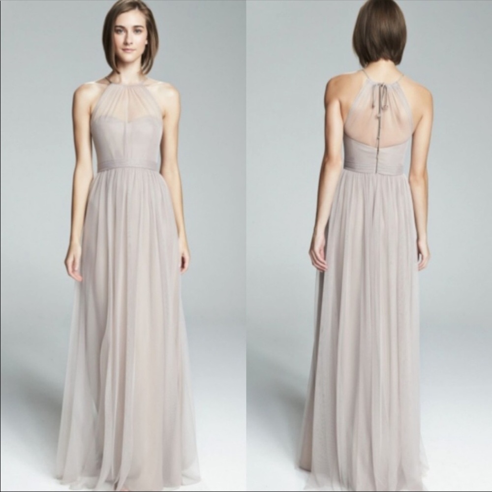 NWOT Amsale Aliki bridesmaid dress.